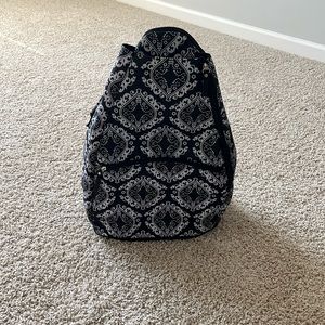 Black and White Tennis Backpack